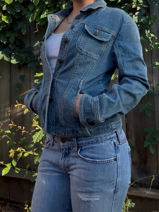 Vintage Jackets & Blazers - Y2K denim jacket